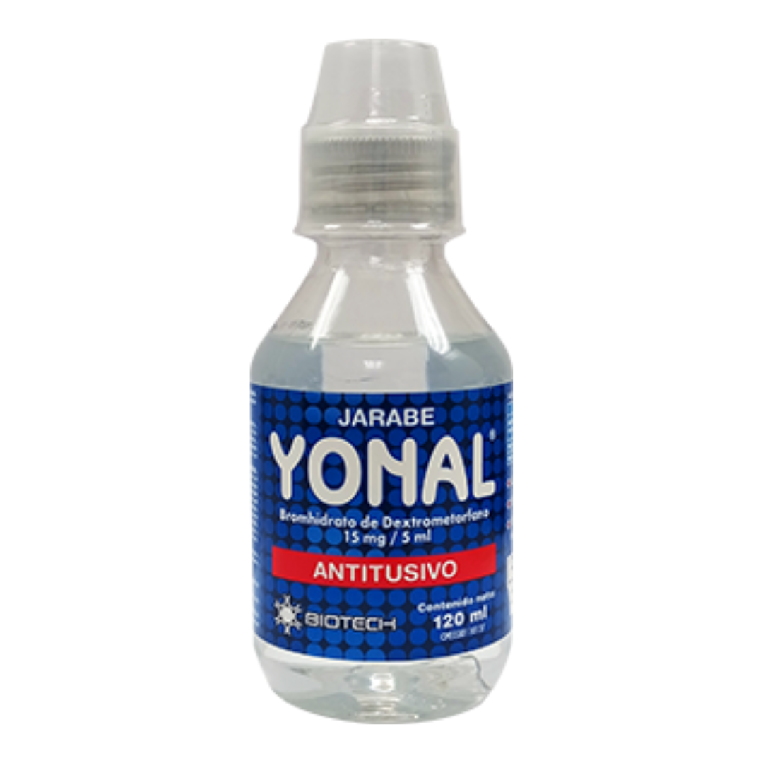 YONAL DEXTROMETORFANO 15MG/5ML JBE 120ML